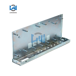 OEM High precision Custom Metal CNC Parts Laser Cutting Part 304 SS Porous Stamping Part